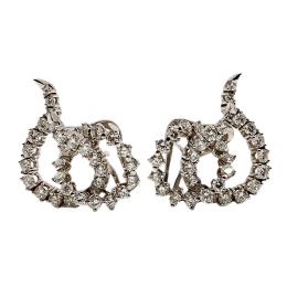 83  -  PENDIENTES CON BRILLANTES