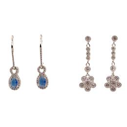 66  -  DOS PARES DE PENDIENTES