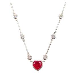 70  -  GARGANTILLA CORAZÓN CON CIRCONITAS