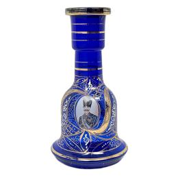 52 - JARRÓN EN CRISTAL MOSER DE LOS AÑOS 40/50