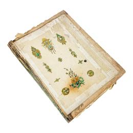301 - LÁMINAS DE JOYERIA ANTIGUA DE 1882
