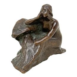 910  -  PEQUEÑA ESCULTURA EN BRONCE DE PRIMER TERCIO DEL S.XX