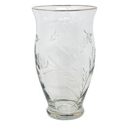 50  -  JARRÓN EN CRISTAL DEL ÚLTIMO CUARTO DEL S.XX