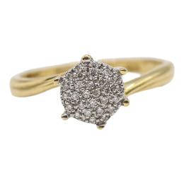 85 - ANILLO CON BRILLANTES