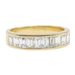 85  -  ANILLO MEDIA ALIANZA CON DIAMANTES
