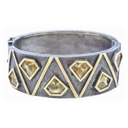 173  -  PULSERA ESCLAVA CON CITRINOS