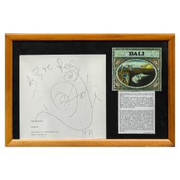 606 - FIRMA DE SALVADOR DALÍ 