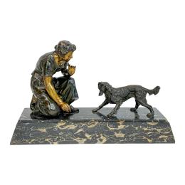 891  -  FIGURA DE ESCUELA FRANCESA DE LOS AÑOS 30/40