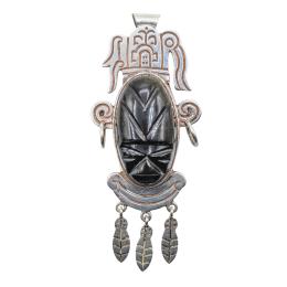 89  -  BROCHE COLGANTE MEJICANO