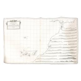 233 - CARTA ESFÉRICA DE LA COSTA DE AFRICA DE FIN. S. XVIII