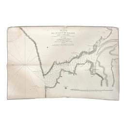 311 - PLANO DEL PUERTO DE PASAJES DE FINALES DE SIGLO XVIII
