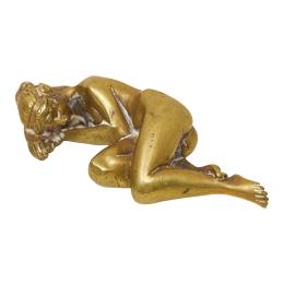 1021 - PEQUEÑA FIGURA EN BRONCE DEL PRIMER TERCIO DE S. XX