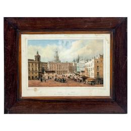 310 - GRABADO DE CADIZ DEL SIGLO XIX