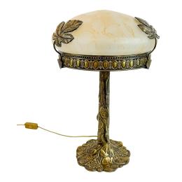 293 - LÁMPARA DE SOBREMESA ESTILO ART NOUVEAU ÚLTIMO CUARTO S.XX