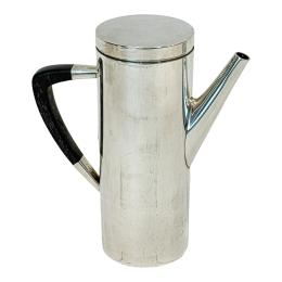 806  -  PEQUEÑA CAFETERA DE PLATA ÚLTIMO TERCIO S. XX