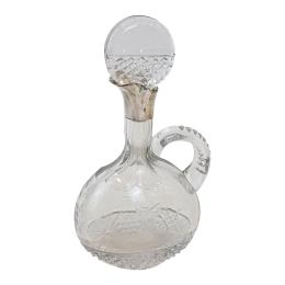 29 - DECANTADOR EN CRISTAL TALLADO DEL ÚLTIMO TERCIO DE S. XX