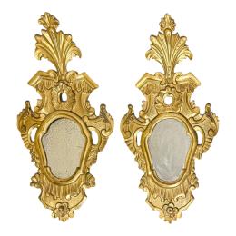 311 - PAREJA DE  CORNUCOPIAS CIRCA 1800