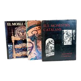 357 - TRES LIBROS DE ARTE CATALÁN