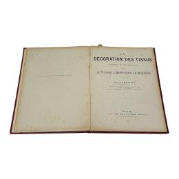 554 - LA DECORATION DES TISSUS PAR TISSAGE, IMPRESSION, BRODERIE