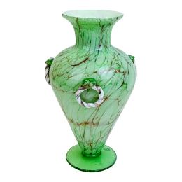 59 - JARRÓN VIDRIO DE MURANO DEL ÚLTIMO CUARTO DE S. XX