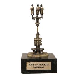 890 - FONT DE CANALETES DE PLATA DEL ÚLTIMO TERCIO DE S. XX