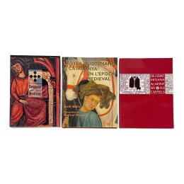 623 - TRES LIBROS SOBRE LA CATALUÑA MEDIEVAL