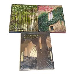616 - TRES LIBROS DE EDICIONS 62