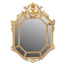 379 - ESPEJO DE PARED FRANCÉS DEL ÚLTIMO CUARTO DE SIGLO XIX