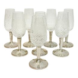 20 - CONJUNTO DE COPAS DE JEREZ MEDIADOS S.XX