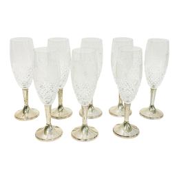 18 - CONJUNTO DE COPAS DE CAVA MEDIADOS SIGLO XX