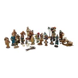 1322 - FIGURAS DE PESEBRE DE MEDIADOS DE SIGLO XX