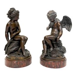 814 - PAREJA DE FIGURAS DEL S.XIX