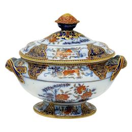 485 - PEQUEÑA SOPERA INGLESA EN PORCELANA DE STAFFORD