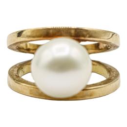 61 - ANILLO CON PERLA CULTIVADA
