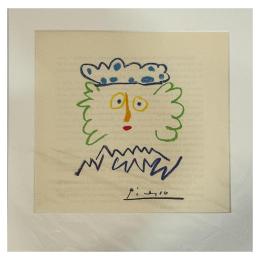 386 - LITOGRAFIA DE PABLO PICASSO