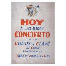 330 - CARTEL ORIGINAL DE MEDIADOS SIGLO XX