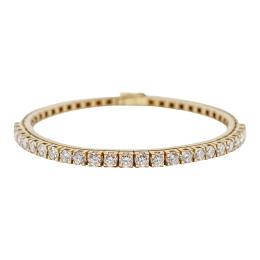 255 - PULSERA RIVIERE CON BRILLANTES