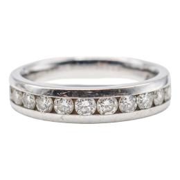 47 - ANILLO MEDIA ALIANZA CON BRILLANTES