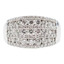 11 - ANILLO ANCHO CON BRILLANTES