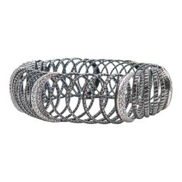 360 - PULSERA ELÁSTICA DE PLATA