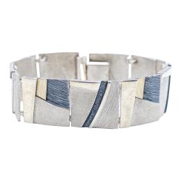 229 - PULSERA DE DISEÑO EN PLATA
