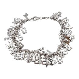 226 - PULSERA CON LETRAS Y NÚMEROS