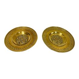 967 - PAREJA DE PLATOS DECORATIVOS DE MEDIADOS DEL S.XX