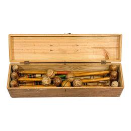 214 - JUEGO DE CROQUET