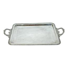 943 - BANDEJA  DE PLATA DEL PRIMER TERCIO DE SIGLO XX