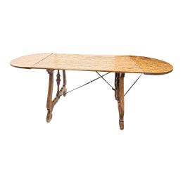 304 - MESA DE FIADORES CON ALAS S.XIX