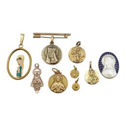 172 - COLECCIÓN DE MEDALLAS DEVOCIONALES