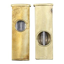 594 - DOS CORTAPUROS DE ORO