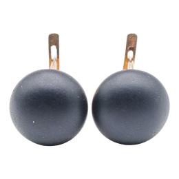 286 - PENDIENTES CON AZABACHE DEL S.XIX
