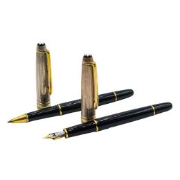 628 - PLUMA ESTILOGRÁFICA Y ROLLER MONTBLANC